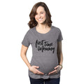 Maternity First Time Mommy Pregnancy Cute Belly Bump Mother Be Funny Maternity Cute Pregnancy Plus Sizes Maternity Funny Maternity Shirts Dark Grey T-Shirts, Hoodie, Sweatshirt