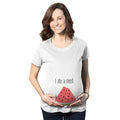 Maternity I Ate A Seed T Shirt Funny Watermelon Pregnancy Tee Funny Graphic Maternity Tee Cute Pregnancy Tees With Plus...