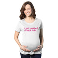 Maternity I Just Wanted A Back Rub Funny T shirts Pregnancy Tees for Women Funny Graphic Maternity Tee Cute Pregnancy...