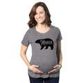 Maternity Mama Bear Funny Pregnancy T shirt Novelty Gift for Mom Mothers Day Funny Graphic Maternity Tee Cute Pregnancy...