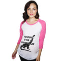 Maternity Hoping Dinosaur Cute Funny Pregnancy Baseball Maternity Shirts Long Sleeve Funny Dinosaur Maternity Long Sleeve Shirt Pink T-Shirts, Hoodie, Sweatshirt