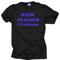 Math Teacher Infinity Wisdom T-shirt Tee Shirt Teacher T-shirt teacher's day shirt Hoodie, Sweatshirt | GrindPrints.com