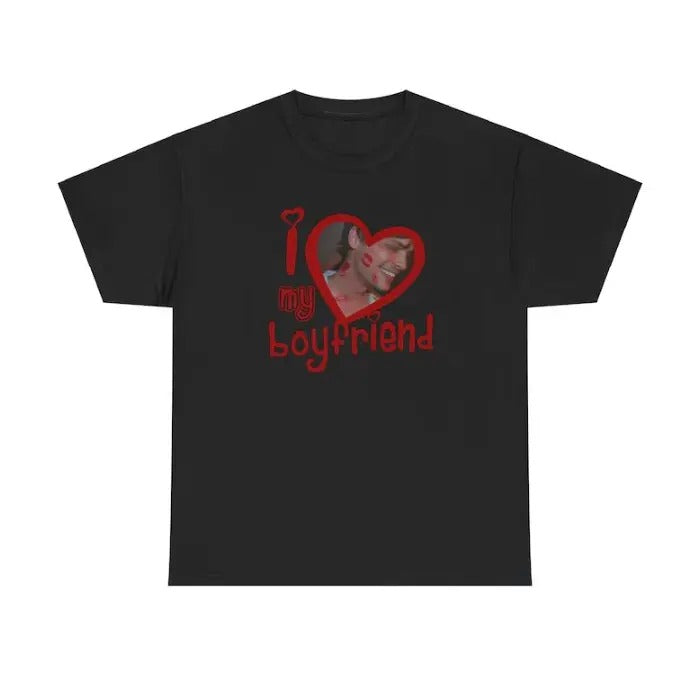Matthew Gray Gubler Heart Shirt, I love my boyfriend shirt Menswear T-Shirt Hoodie, Sweatshirt | GrindPrints.com