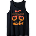 May contain Alcohol Day Drinking Funny Summer Beach Vacation Tank Top Made in USA T-Shirts, Hoodie, Sweatshirt