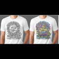 Mayan calendar changing colors White Cotton T-Shirts, Hoodie, Sweatshirt | GrindPrints.com
