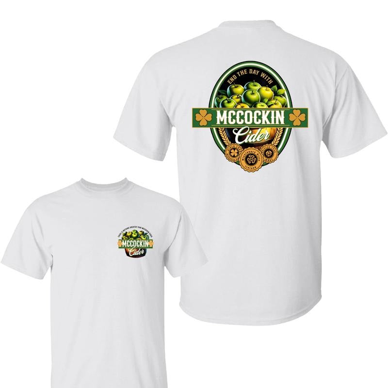 McCockin Cider Men's funny T-shirt, McCockin Shirt, Crewneck Humor Menswear Casual Tshirt, For Men, For Women Hoodie,...