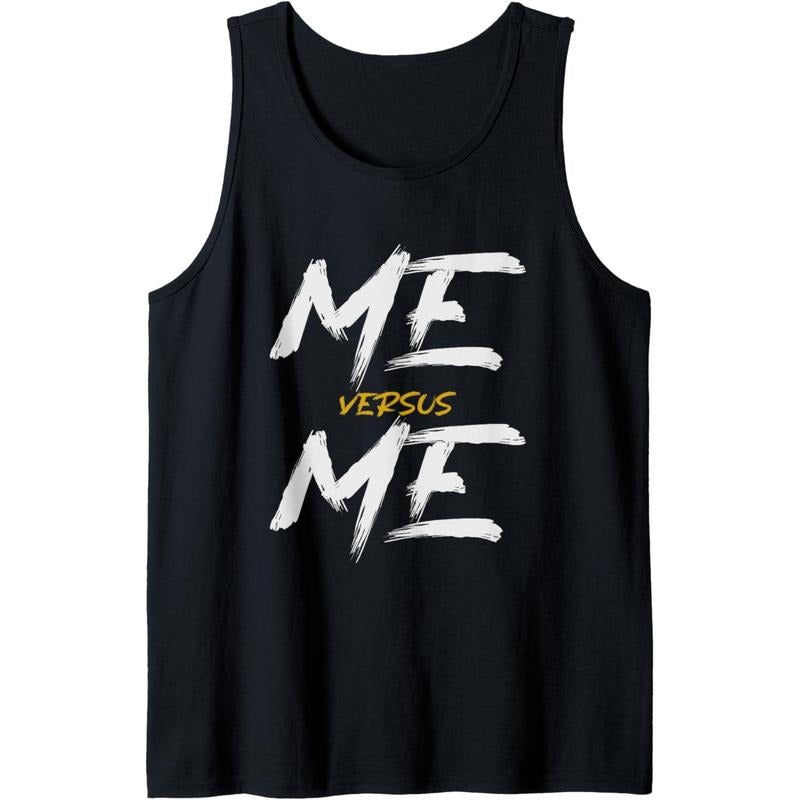Me vs Me Hustle Motivation Grow Get Stronger, Motivational Tank Top Made in USA T-Shirts, Hoodie, Sweatshirt