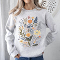 Meadow Magic Soft Floral Print Sweatshirt T-Shirts, Hoodie | GrindPrints.com