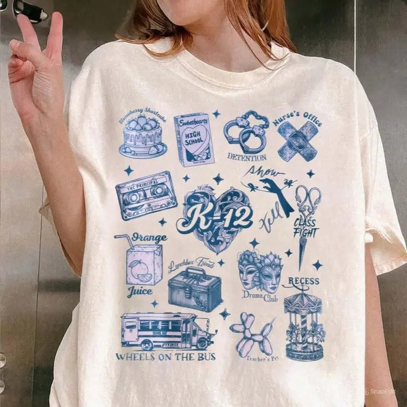 Melanie Martinez K12 Book Trilogy Tour Melanie Martinez Shirt Casual Cotton Shirt Trend 2025 T-Shirts, Hoodie, Sweatshirt