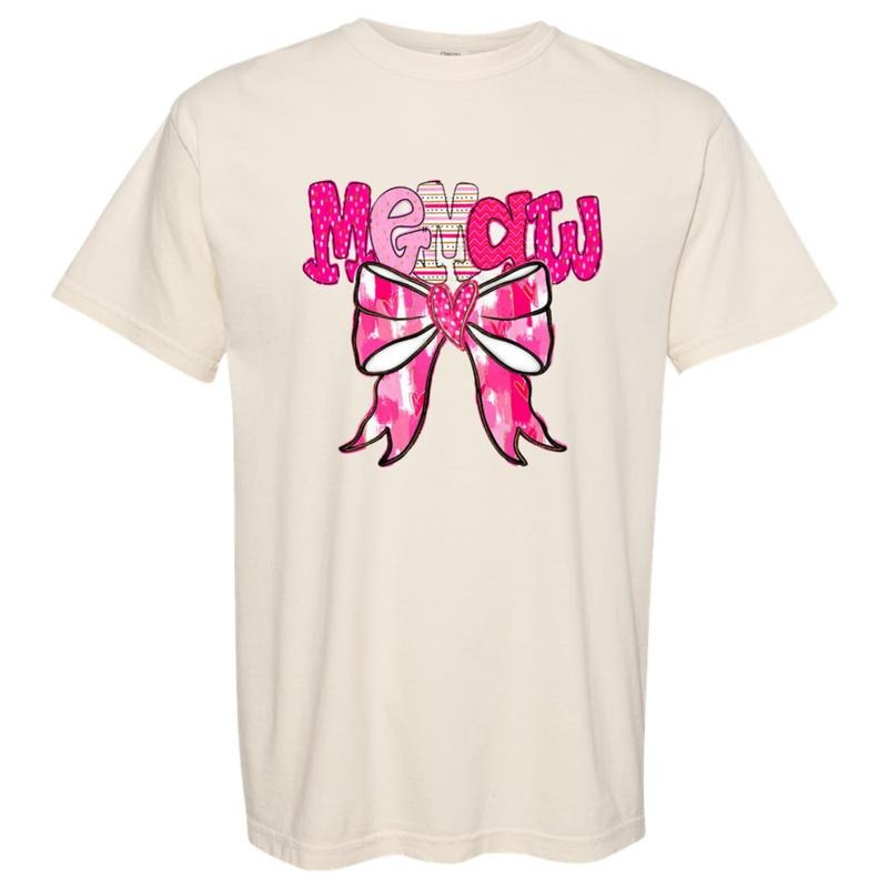 Memaw Valentine Coquette Comfort Colors T-Shirt Hoodie, Sweatshirt | GrindPrints.com