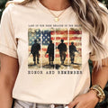 Memorial Day Shirt, Land of the brave Shirt, Patriotic American Flag Shirt, Army Shirt, Heart Memorial Day Shirt,...