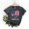 Memorial Day T Shirt, Thank You Veterans Sweatshirt, Patriotic American Flag hoodie, Army Shirt, Heart Memorial Day...
