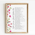 Memorial Gifts Ideas, Memorial Poster Prints, When Tomorrow Starts Without Me Poem, Grief Quote, A Letter From Heaven,...