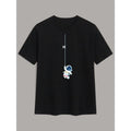 Men Astronaut Print Tee For Spring And Summer Made in USA Hoodie, Sweatshirt | GrindPrints.com