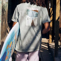 Men Beach Art Back Print T-Shirt Menswear Top Tshirt Streetwear Hoodie, Sweatshirt | GrindPrints.com