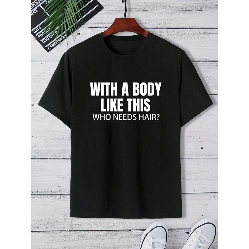 Men Plus Slogan Graphic Tee For Spring And Summer Made in USA Hoodie, Sweatshirt | GrindPrints.com