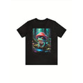 Men'S Casual Cotton T-Shirt - Loose Fit All-Season Crew Neck Tee with Magical Forest Frog Graphic | Nature-Inspired...