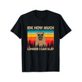 Men's "IDK How Much Longer I Can Slay" Capybara Graphic Tee - 100% Cotton, Casual Crew Neck, Short Sleeve, All-Season...