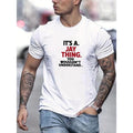 Men's 'IT's A JAY THING' Graphic Tee - Casual Cotton Crew Neck T-Shirt for Summer, Breathable & Soft Made in USA Hoodie,...