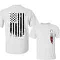 American Flag Print Short Sleeve Casual Fit All Seasons T-Shirts, Hoodie, Sweatshirt