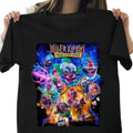 Men's Black Short Sleeve T-Shirt Collection Killer Klowns from Outer Space Hoodie, Sweatshirt | GrindPrints.com