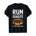 Men's Breathable Cotton T-Shirt with Fun Donut Print - Crew Neck, Short Sleeve, All-Season Comfort Fit Tee made in usa...