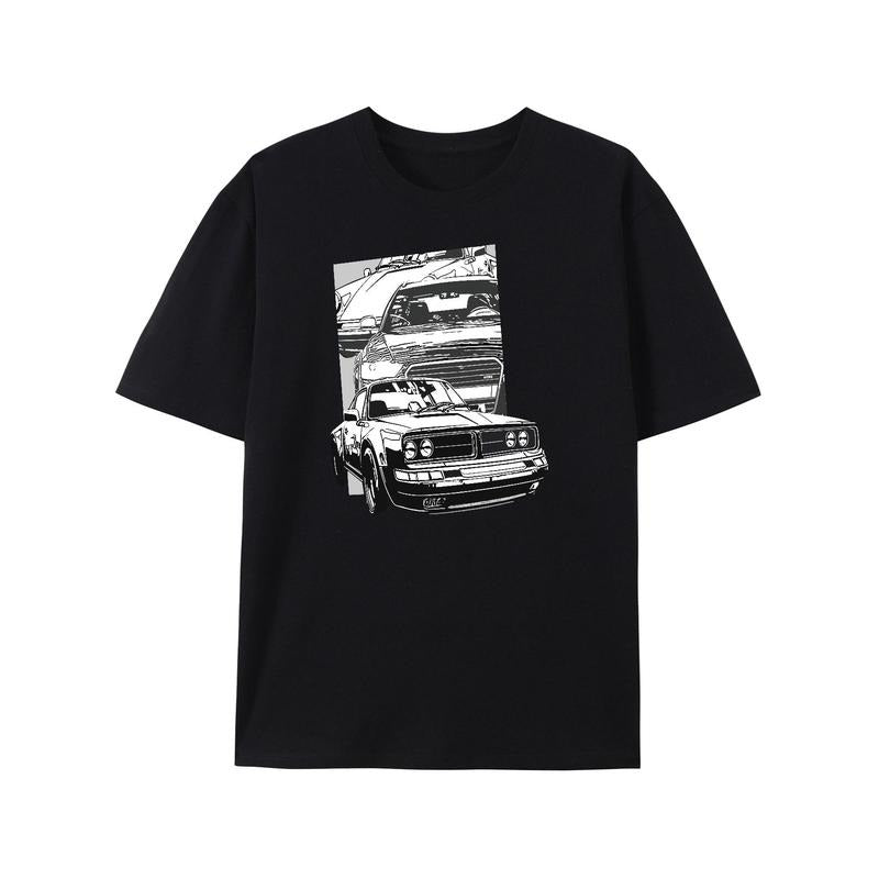 Men's Car Printed T-shirt made in usa Hoodie, Sweatshirt | GrindPrints.com