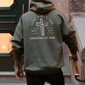 Men's Christian Hoodie Bible Verse Hoodie Christian Merch Mens Christian Streetwear Jesus Hoodie Christian Sweatshirt...