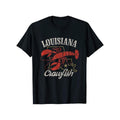 Men's Cotton Crayfish Graphic Tee - Casual Round Neck T-Shirt for Summer, Breathable & Stretch Fabric made in usa Hoodie,...