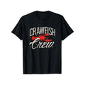Men's Cotton Crayfish Print T-Shirt - Casual & Comfortable, Perfect for Daily Wear & Gifts, Black, Sizes S-XXXL made in...