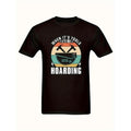 Men's DIY Enthusiast Black Cotton T-Shirt - 'WHEN IT'S TOOLS, IT'S NOT HOARDING' Slogan With Retro Hammer And Scissors Icon