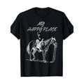 Equestrian Charm Cotton Breathable Comfort Fit Horse Print Casual Round Neck All Seasons Made Usa T-Shirts, Hoodie, Sweatshirt