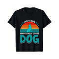 Men's Funny Dog Lover Graphic T-Shirt