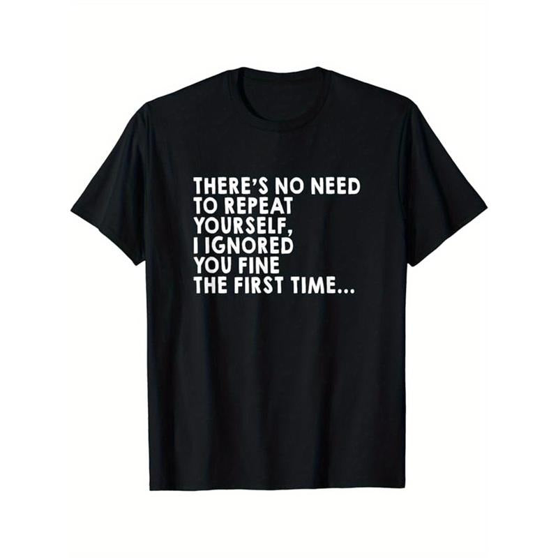 Men's Funny Print Cotton Top, Casual Short Sleeve Crew Neck T-shirt, Men's Clothing For Outdoor made in usa Hoodie,...