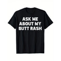 Men's Graphic Humour Fun T-Shirt, Embarrassing Bachelor Party, Black Novelty T-Shirt Classic Fit, Crew Neck T Shirt Tee...
