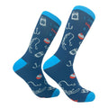 Men's I Just Want to Drink Beer and Jerk My Rod Socks Funny Fishing Drinking Graphic Footwear Funny Graphic Socks...