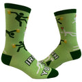 Men's Irish Yoga Socks Funny St. Patrick's Day Drinking Party Novelty Footwear Funny Graphic Socks Comfortable Fitted...
