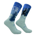 Men's Krampus Is My Spirit Animal Socks Funny Sarcastic Christmas Novelty Footwear Funny Graphic Socks Comfortable Fitted...