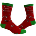 Men's Naughty Nice I Tried Socks Funny Christmas List Good Bad Graphic Footwear Funny Graphic Socks Comfortable Fitted...
