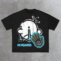 Men's No Squares Retro Street Pattern T-Shirt - Cotton Shirt - S to 4XL - Multiple color Hoodie, Sweatshirt | GrindPrints.com