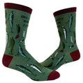 Men's Only Happy When I'm Fishing Socks Funny Fathers Day Fishmerman Lures Graphic Footwear Funny Graphic Socks...