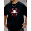 Men's Plus Size Black Knitted Round Neck Short Sleeve Graphic Men T Shirt Made in USA Hoodie, Sweatshirt | GrindPrints.com