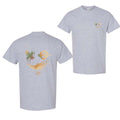 Men's Regular Fit Graphic Print Round Neck Tee without Necklace, Men's Summer Clothes, Casual Short Sleeve T-shirt, Men's...