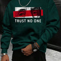 Men's Regular Fit Letter & Graphic Print Round Neck Sweatshirt, Casual Long Sleeve Crew Neck Pullover for Fall & Winter,...