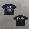 Men's Smiling Diamond Braces Graphics Cotton Casual T-Shirt, Y2k Shirt, Hip Hop, Unisex T-Shirt, Gift For Men Women...