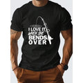 Men's Summer Casual Short Sleeve T-Shirt With Slogan Print Made in USA Hoodie, Sweatshirt | GrindPrints.com