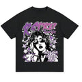 Men's Summer Letter Character Street Trend Print Round Neck Short Sleeve Casual T-Shirt, Sweatshirt, Hoodie Size S-...