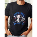 Men's Summer Short Sleeve T-Shirt Front Printing