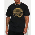 Men's Summer T-Shirt, Casual Short Sleeve Round Neck Top, Knitted Cotton, Regular Fit, Outdoor Sports Style, Unisex,...