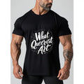 Men's T-shirt, personalized men's clothing, flower-style English printing, men's outdoor casual top, comfort and fashion...